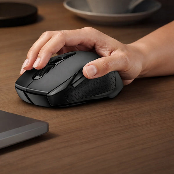 Yesido Wireless Mouse KB45, 800DPI - 1600DPI, Black
