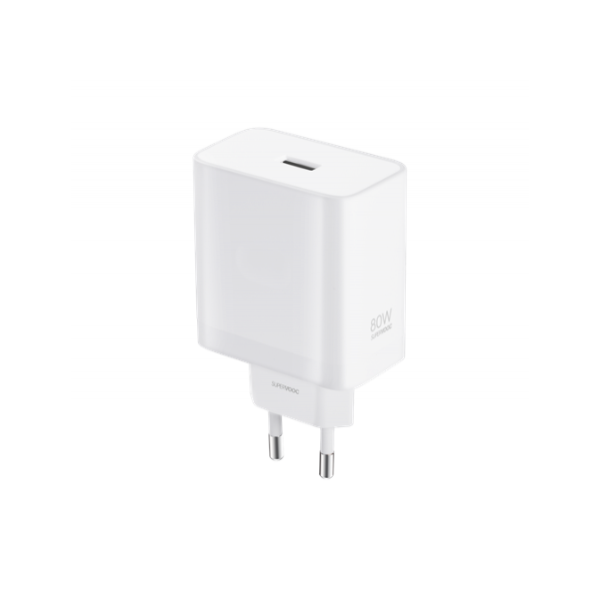 OnePlus Wall Charger 80W, 7.3A, 1 x USB-A, White 5461100064
