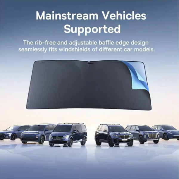 Baseus Windshield Sunshade GoTrip DT1, 80cm x 150cm, Black C0118200