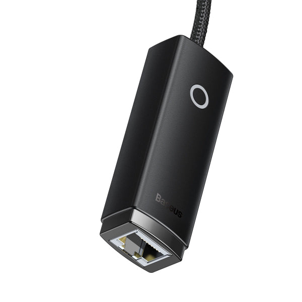 Baseus Ethernet Adapter Lite, RJ45, USB, Black WKQX000001