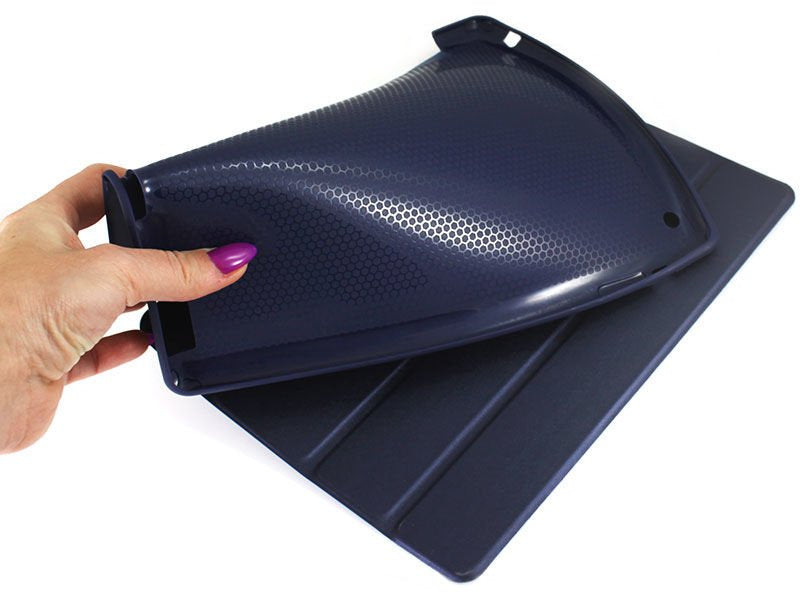 Etui Alogy Smart Case Apple iPad 2 3 4 silikon Różowe + Szkło
