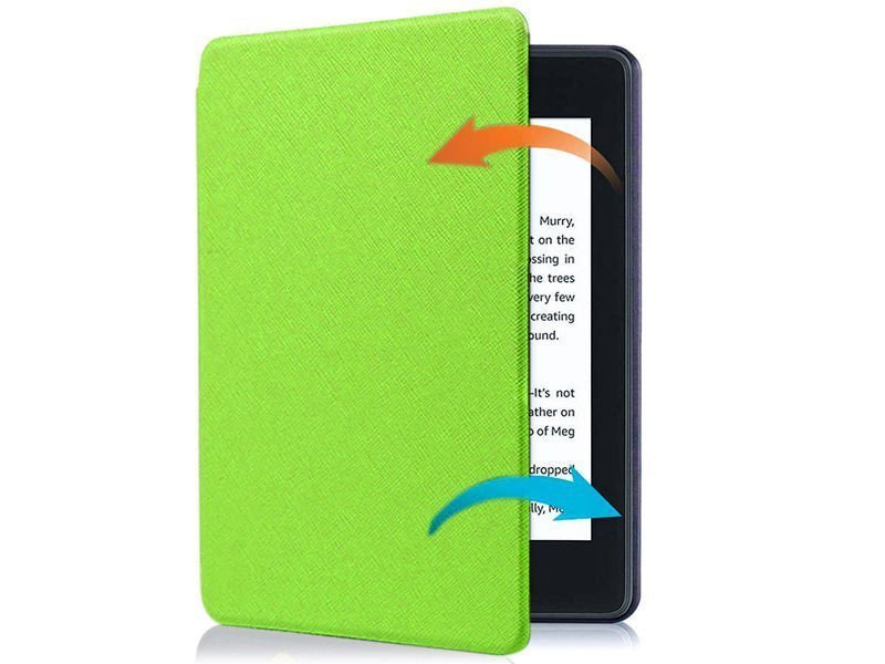 Etui Alogy Smart Case Kindle Paperwhite 4 zielone + Szkło