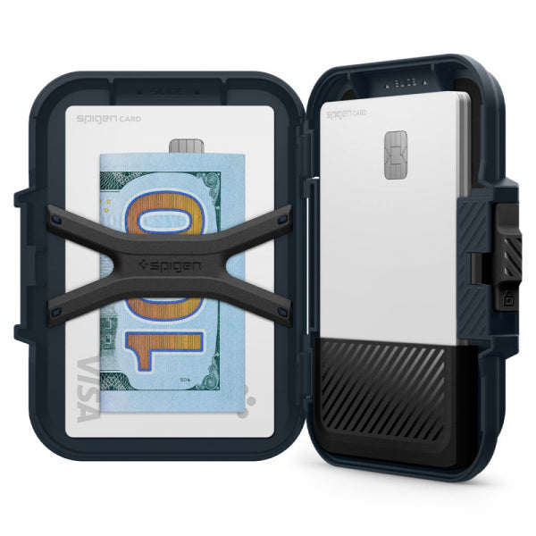 Spigen Magnetic Wallet Lock Fit, Black AFA08526