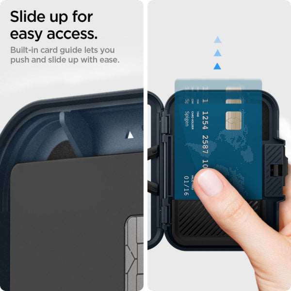 Spigen Magnetic Wallet Lock Fit, Black AFA08526