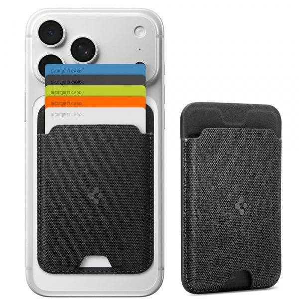 Spigen Magnetic Wallet MagFit Urban Fit, Black AFA11335