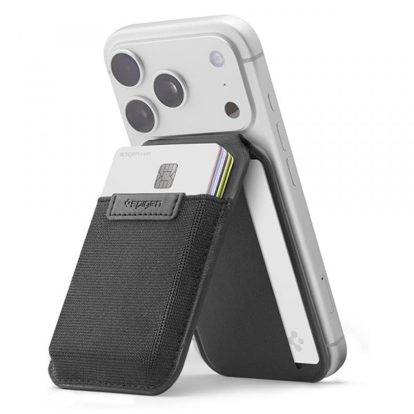 Spigen Magnetic Wallet Slim Fold Tripod S314-4, Black AFA11591