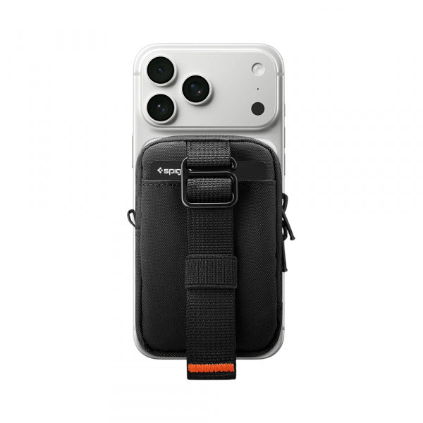 Spigen Magnetic Wallet TinTap ZIP MagFit 2, Black AFA11564