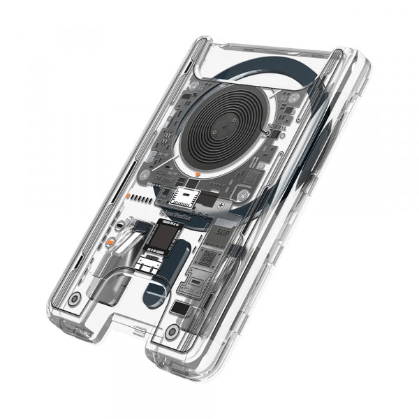 Spigen Magnetic Wallet Ultra Hybrid Zero One, Transparent AFA11403