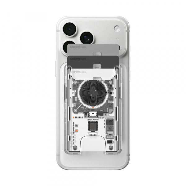 Spigen Magnetic Wallet Ultra Hybrid Zero One, Transparent AFA11403