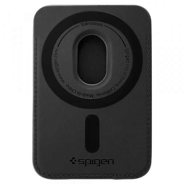 Spigen Magnetic Wallet Valentinus MagFit+ 5 Cards, Black AFA11336