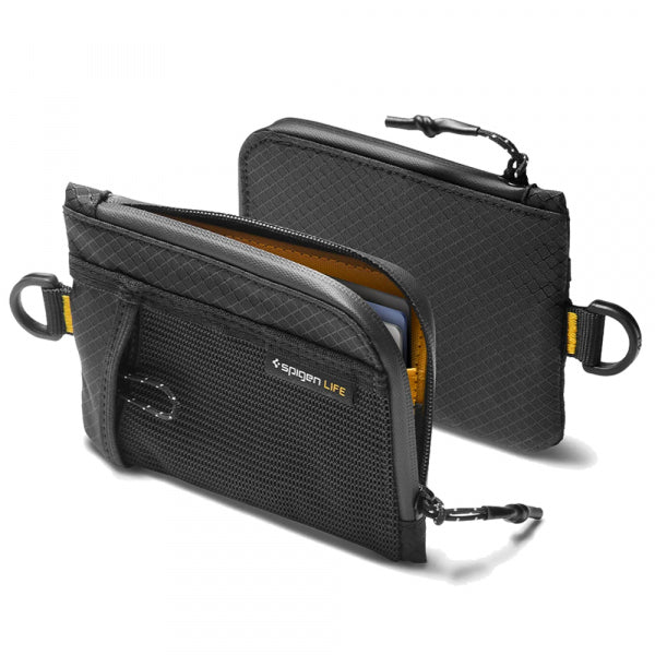 Spigen Card Holder with RFID Protection LF300, Black AFA11229