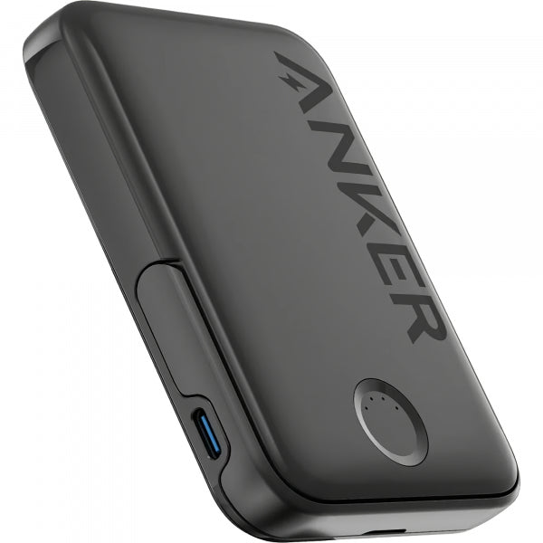 Anker Powerbank 322 MagGo, 5000mAh, 7.5W, Black A1618G11