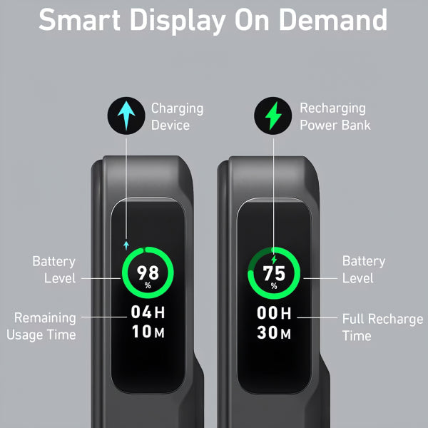 Anker Powerbank MagGo, 10000mAh, 27W, PD + FQI, Black A1654G11