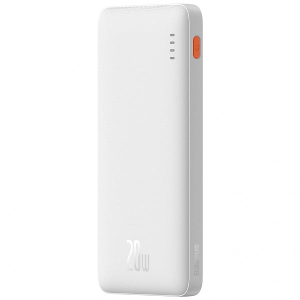 Baseus Powerbank Airpow, 10000mAh, 20W, QC + PD, White