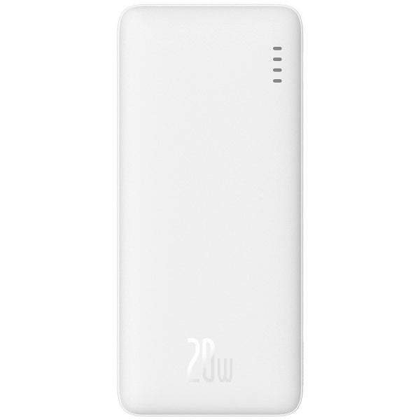 Baseus Powerbank Airpow, 10000mAh, 20W, QC + PD, White