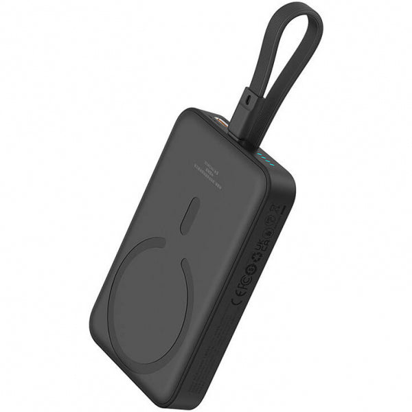Baseus Powerbank Magnetic Mini, 10000mAh, 20W, PD + FQI, Black P10022109113-00