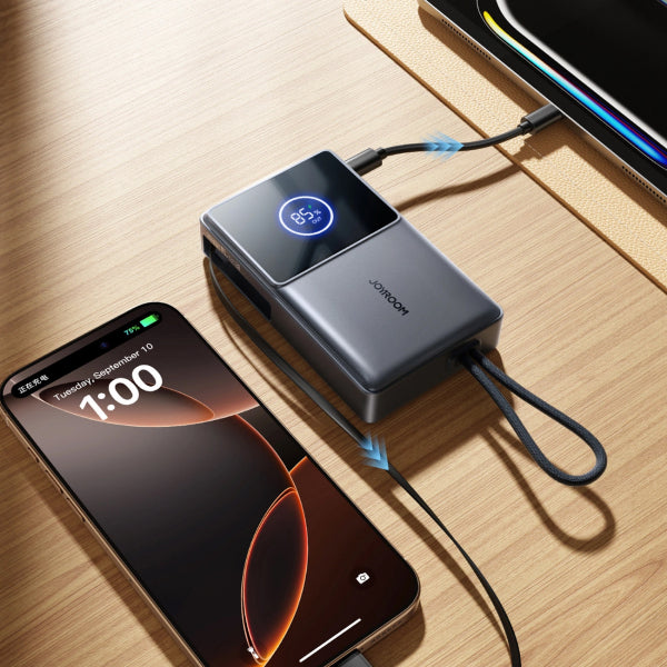 Joyroom Powerbank JR-PR1, 10000mAh, 22.5W, PD, Gray