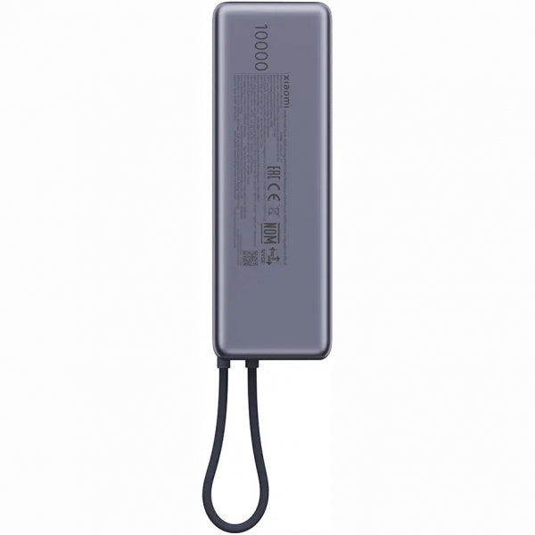 Xiaomi Powerbank 10000mAh, 165W, PD, Gray PB1165MI