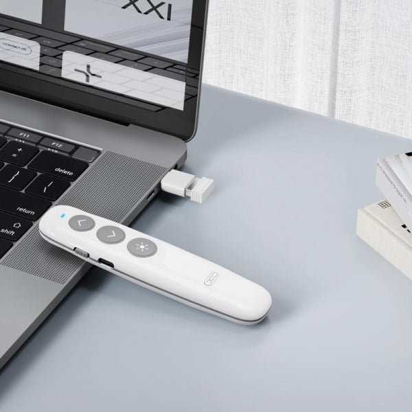 XO Design Laser Wireless Presenter CF27, White