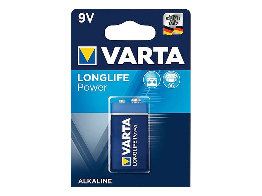 Varta Longlife Power Batterie 9V