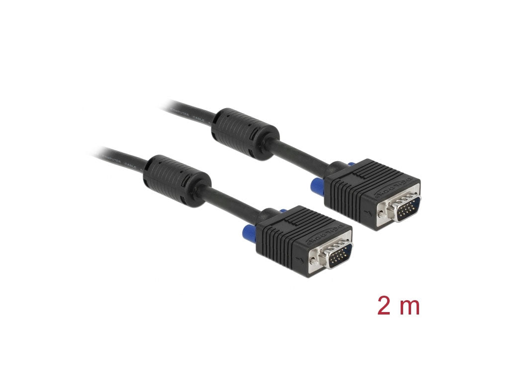 Delock Kabel SVGA 2m Stecker-Stecker