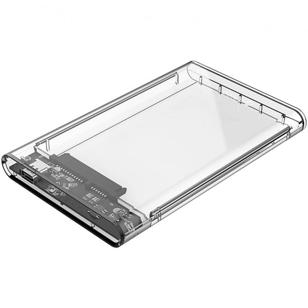 Orico HDD / SSD Enclosure 2139C3 for SATA 2.5inch, USB-C, Transparent