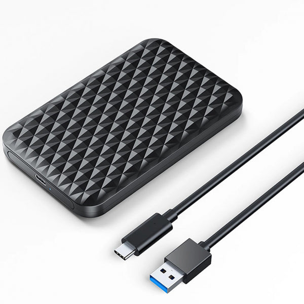 Orico HDD / SSD Enclosure 2520C3-V1 for SATA 2.5inch, USB-C, Black