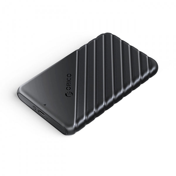 Orico HDD / SSD Enclosure 25PW1C-C3 for SATA 2.5inch, USB-C, Black