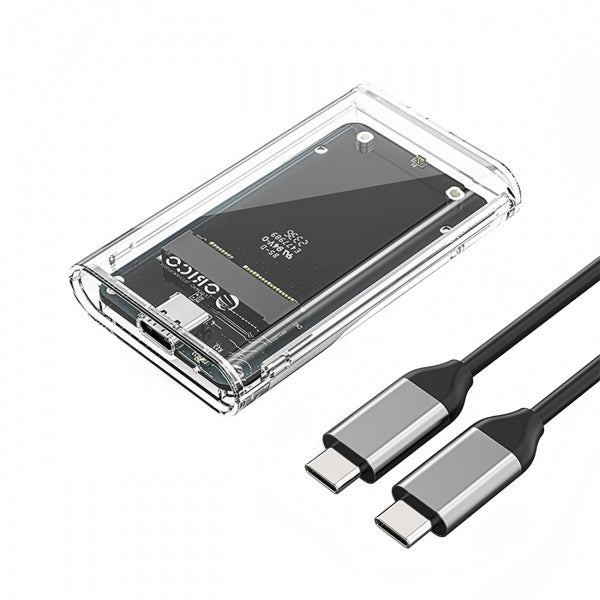 Orico SSD Enclosure TC10-MS for mSATA, Transparent