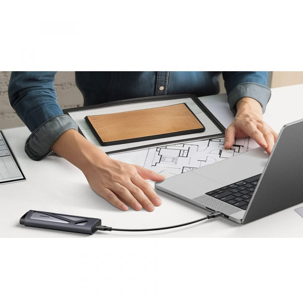Ugreen SSD Enclosure CM767 (15813) for M.2 NVMe / NGFF, Grey