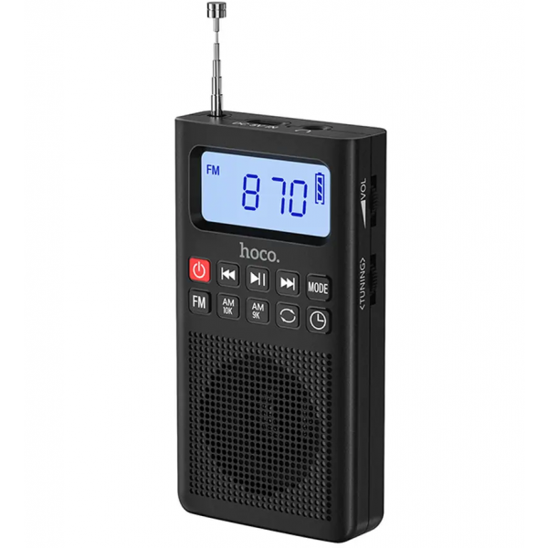 Hoco Portable Radio HI51, Black