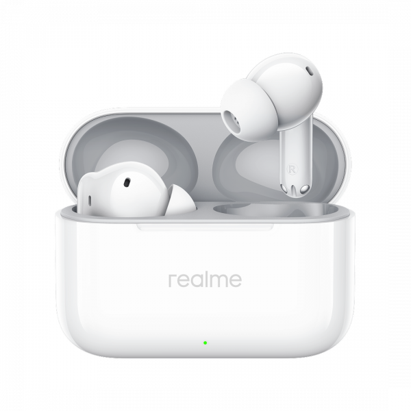 Realme Buds T200, Snowy White