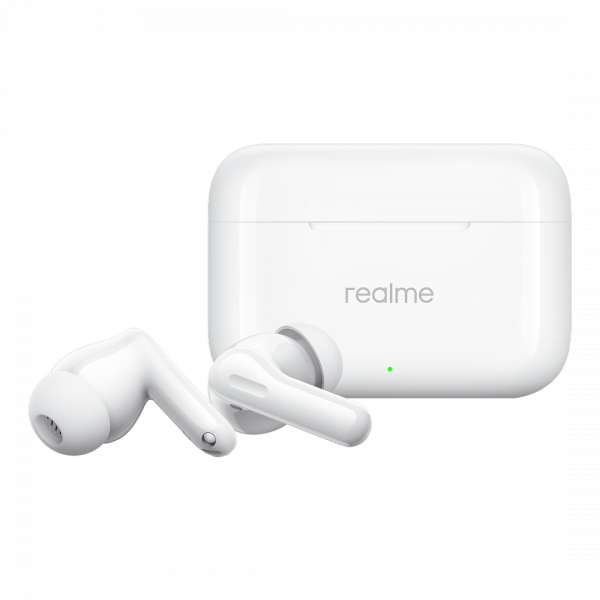 Realme Buds T200, Snowy White