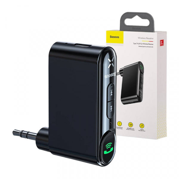 Baseus Bluetooth Receiver BSBA-02, Black WXQY010001