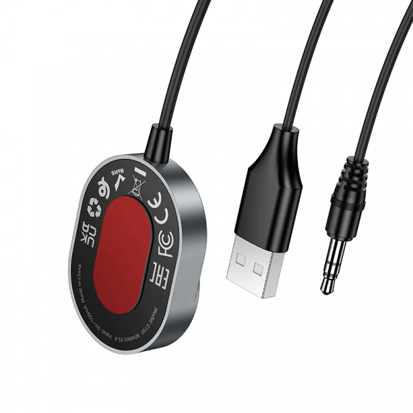 Hoco Bluetooth Receiver E150, Grey