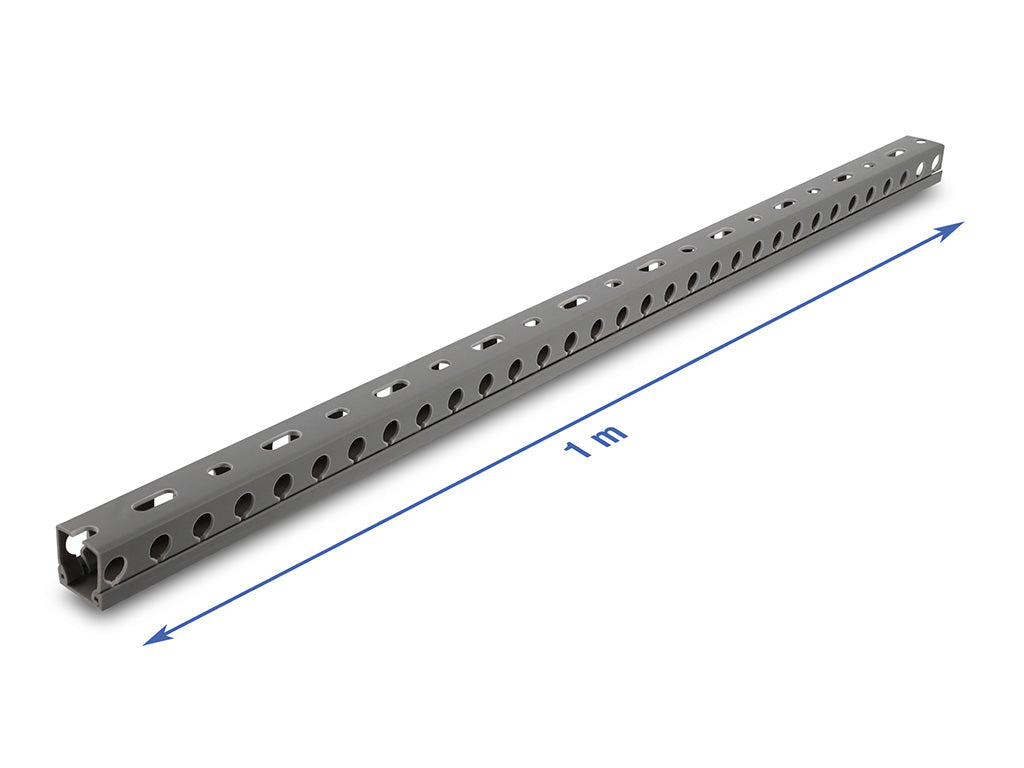 Delock Verdrahtungskanal 20 x 20 mm - Länge 1 m grau