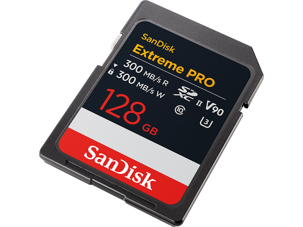 ∆SanDisk SD Extreme Pro 128GB UHS-II 300MB/s V90
