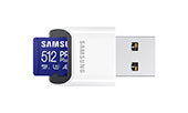 Samsung microSD Card PRO Plus (2023) 512 GB inkl. USB-Kartenleser