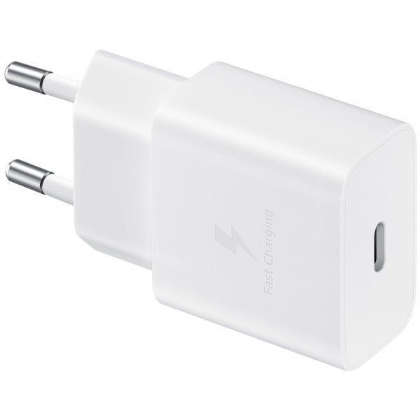Samsung Wall Charger 15W, 2A, 1 x USB-C, White EP-T1510NWEGEU