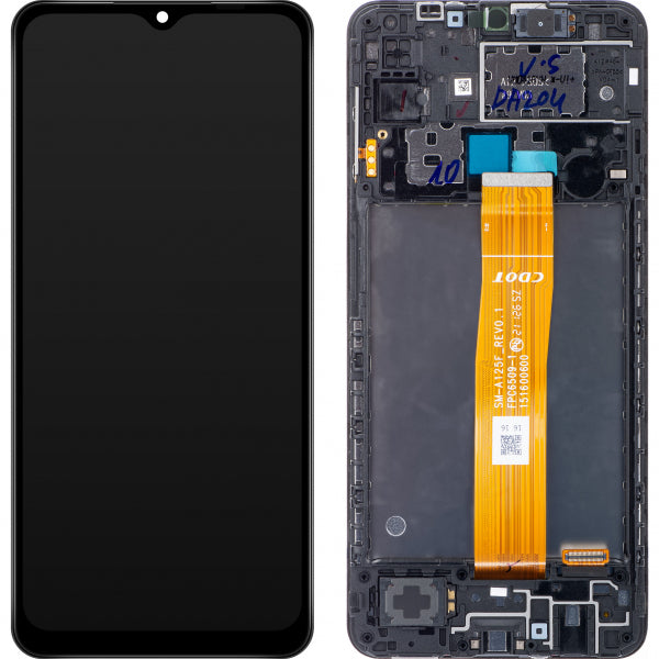 Samsung LCD Display Module for Samsung Galaxy A12 A125, Black