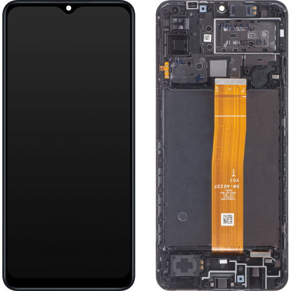 Samsung LCD Display Module for Samsung Galaxy M12 M127, Black