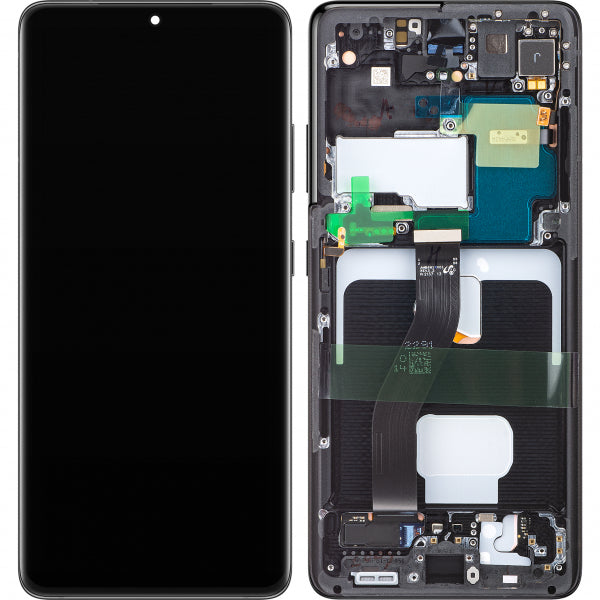 Samsung LCD Display Module for Samsung Galaxy S21 Ultra 5G G998, w/o Camera, Black