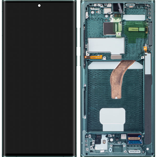 Samsung LCD Display Module for Samsung Galaxy S22 Ultra 5G S908, Green