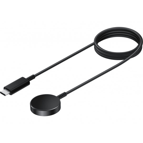 Samsung Fast Wireless Charging Cable for Samsung Galaxy Watch Series, USB-C, Black EP-OR900BBEGWW