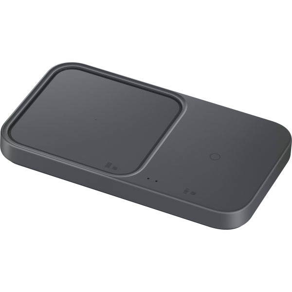 Samsung Wireless Charger Duo, 15W, 1.67A, with Wall Charger and USB-C Cable, Black EP-P5400TBEGEU