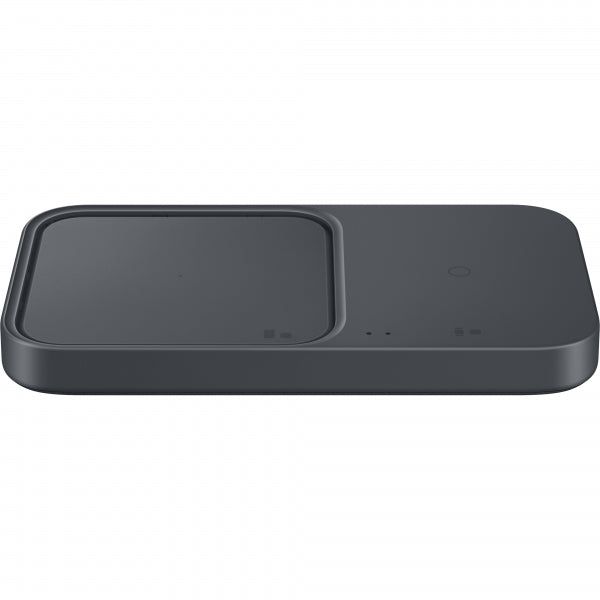 Samsung Wireless Charger Duo, 15W, 1.67A, with Wall Charger and USB-C Cable, Black EP-P5400TBEGEU