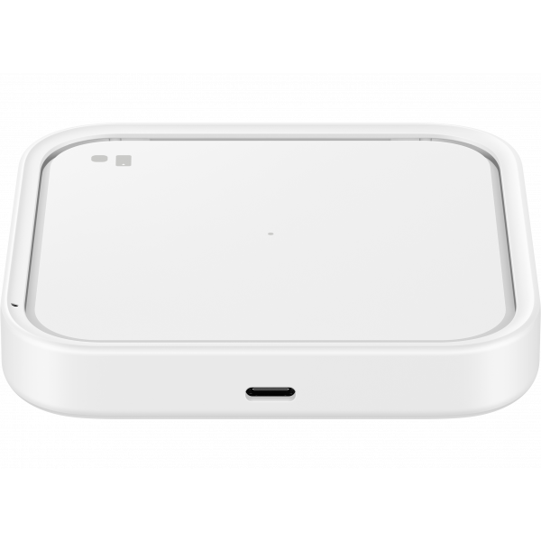 Samsung Wireless Charger 15W, 1.67A, with Wall Charger and USB-C Cable, White EP-P2400TWEGEU