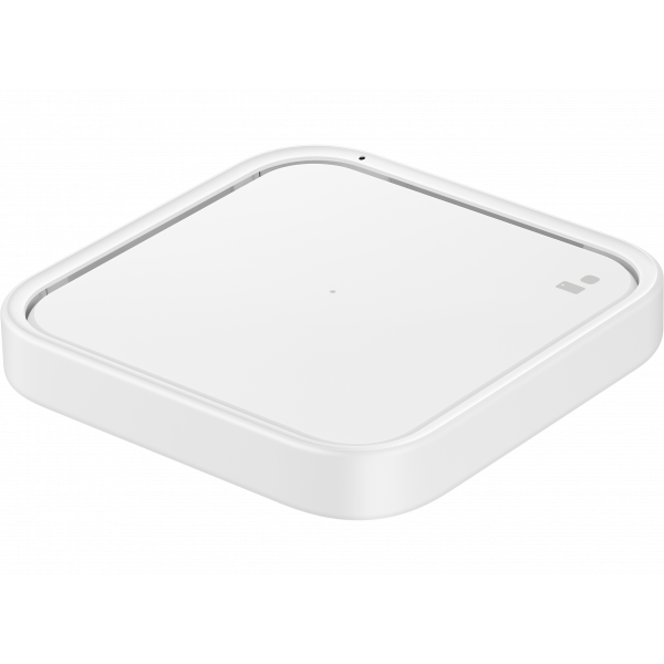 Samsung Wireless Charger 15W, 1.67A, with Wall Charger and USB-C Cable, White EP-P2400TWEGEU