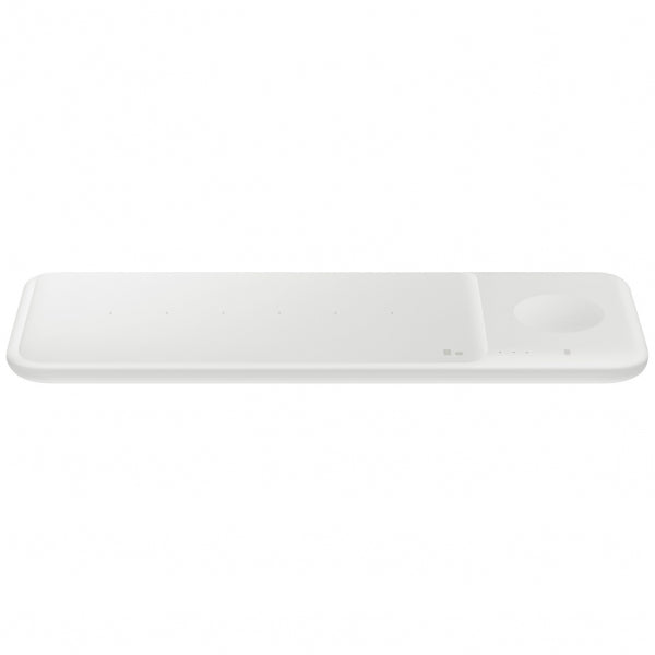 Samsung Wireless Charger Trio, 9W, 1A, with Wall Charger and USB-C Cable, White EP-P6300TWEGEU