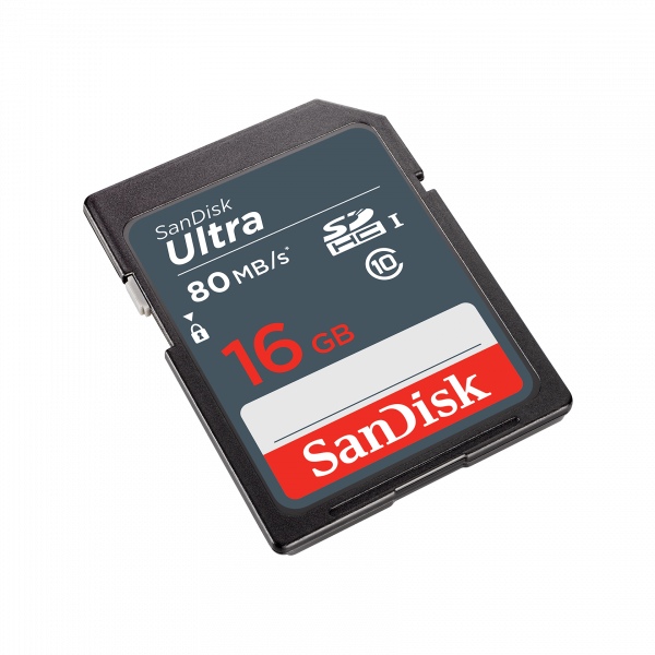 SanDisk SDHC Memory Card Ultra, 16Gb, Class 10 SDSDUNS-016G-GN3IN